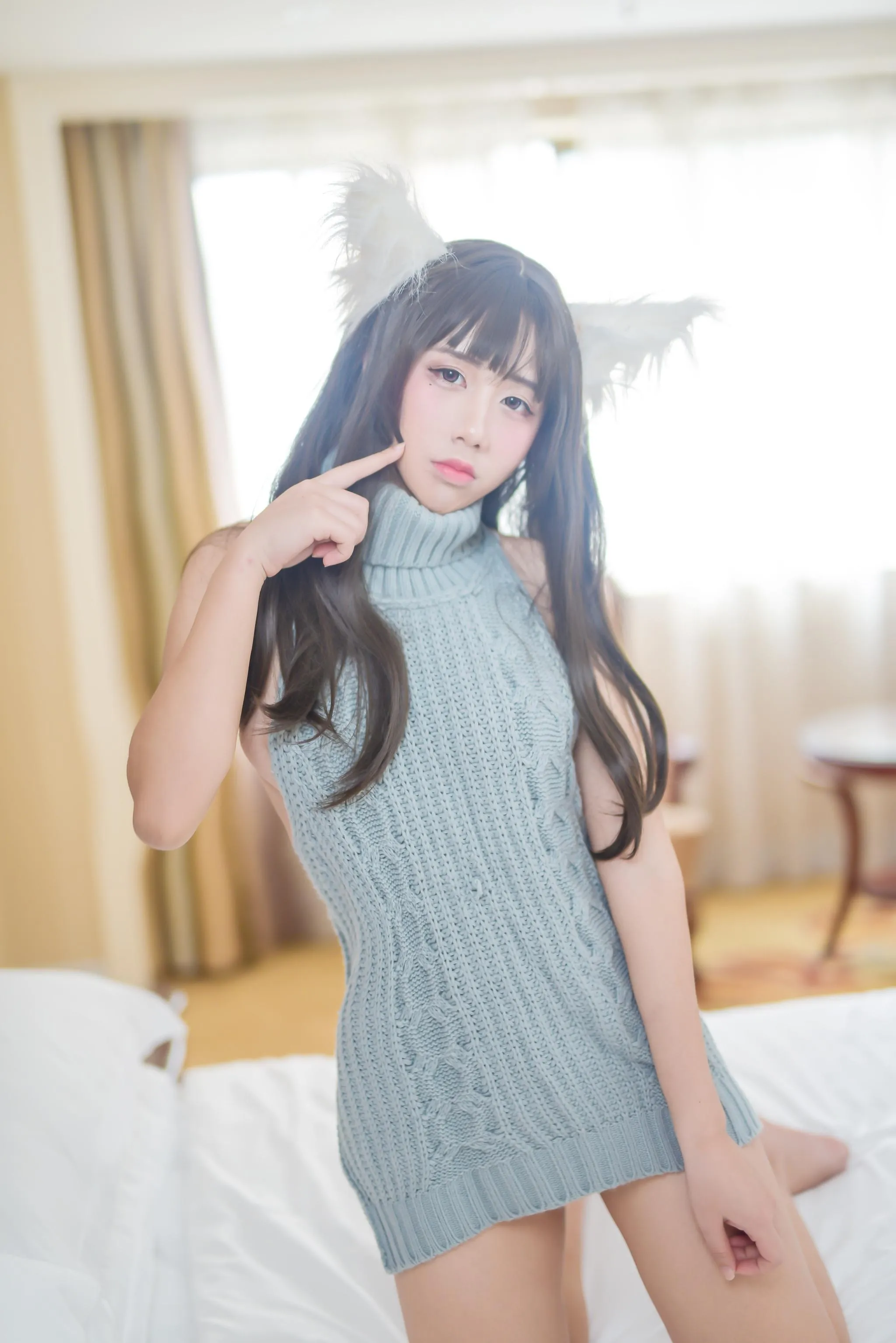 NO.29 九曲Jean-露背毛衣 [44P]插图2